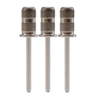 Насадки для маникюра и педикюра, 3 шт.