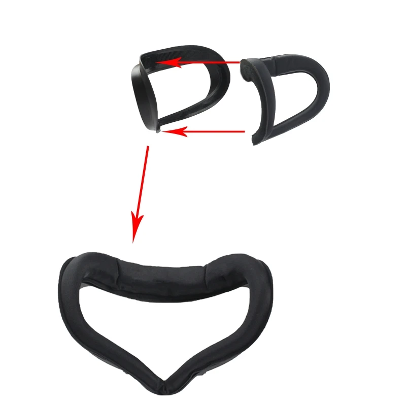 

VR Replacement Face Cover Bracket Protective Mat Eye Pad for oculus Quest 2 VR