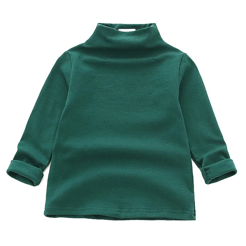 Футболки для мальчиков и девочек зимняя детская футболка с длинными рукавами