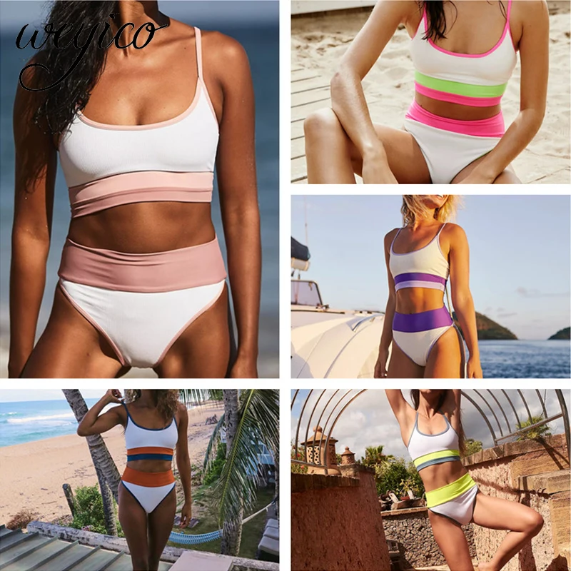 Женский комплект бикини Раздельный сексуальный мягкий купальник женский