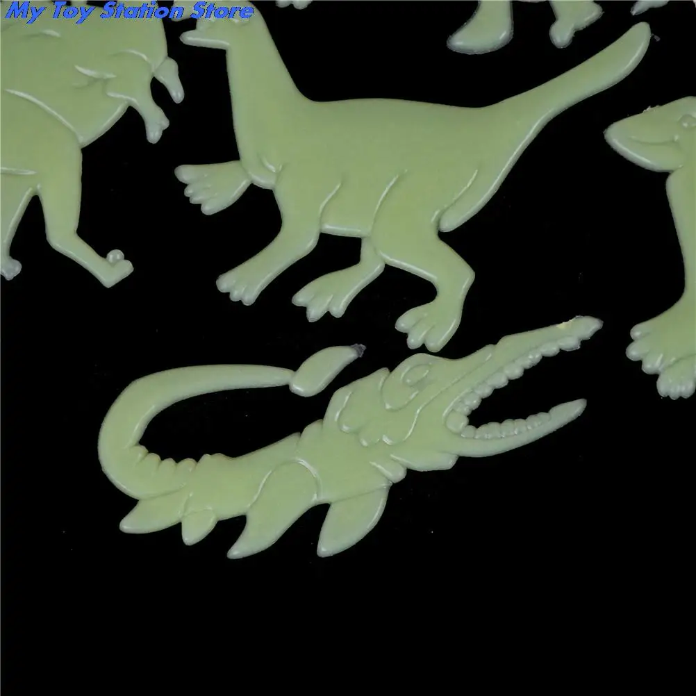 Glow In The Dark Dinosaurs Toys Stickers Ceiling Decal Baby Kid Room |