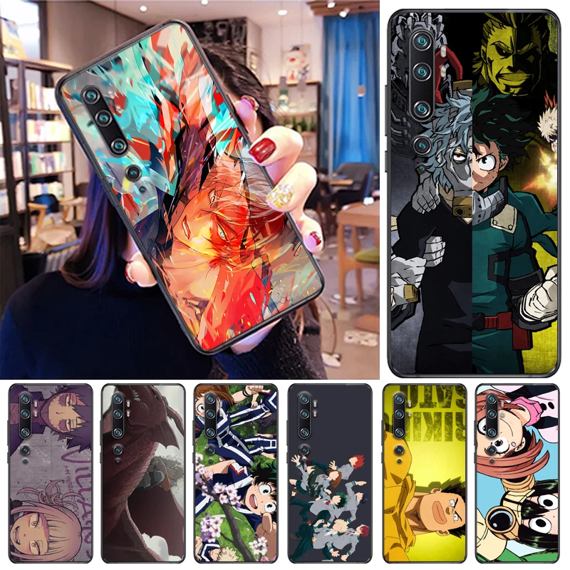 

My Hero Academia Tomura Boku Todoroki Shouto Dabi Shigaraki Bakugou Katsuki Phone Case For Xiaomi CC9e CC9 Pro Carcasa Cases