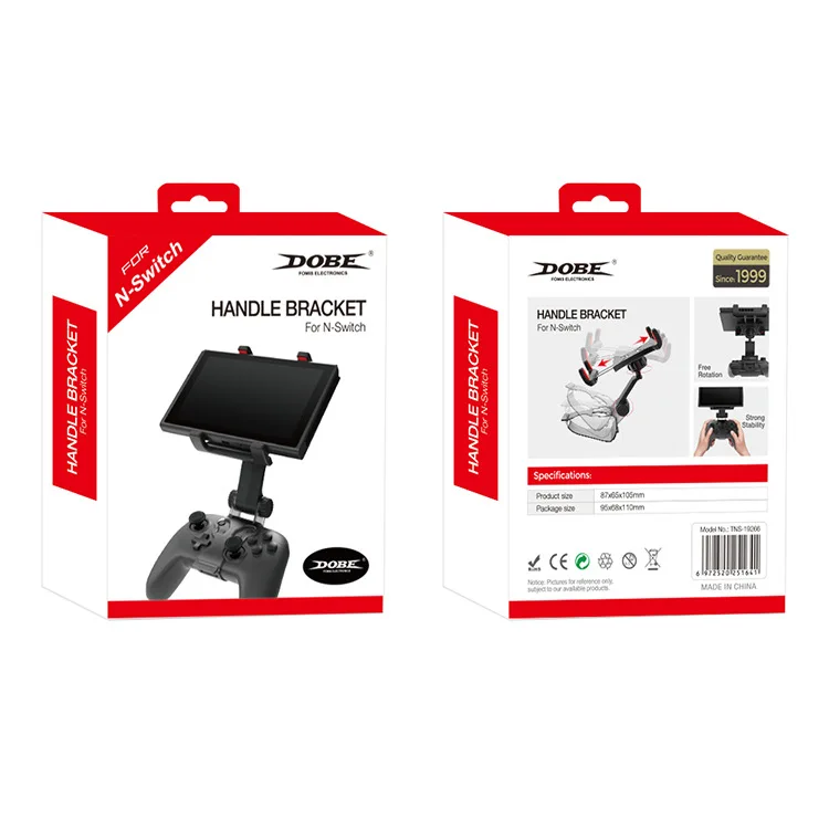 Регулируемый держатель для геймпада с ручкой свободного поворота зажим консоли