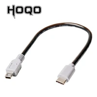 usb type c 3 1 male to mini usb 5 pin b male plug converter otg adapter lead data cable for mobile macbook 25cm 1m 3ft