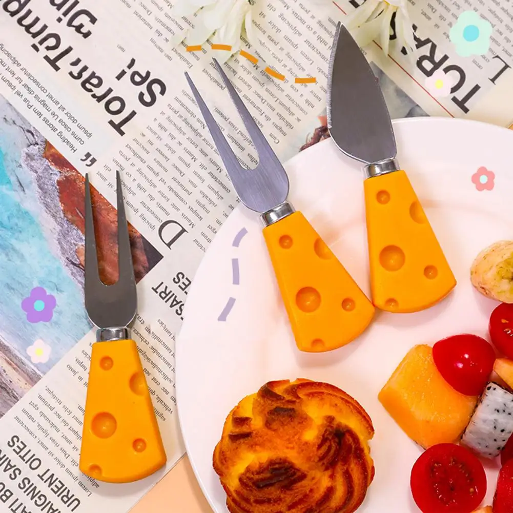 Многофункциональная легко моющаяся ломтерезка для сыра Ломтерезка резки вилка