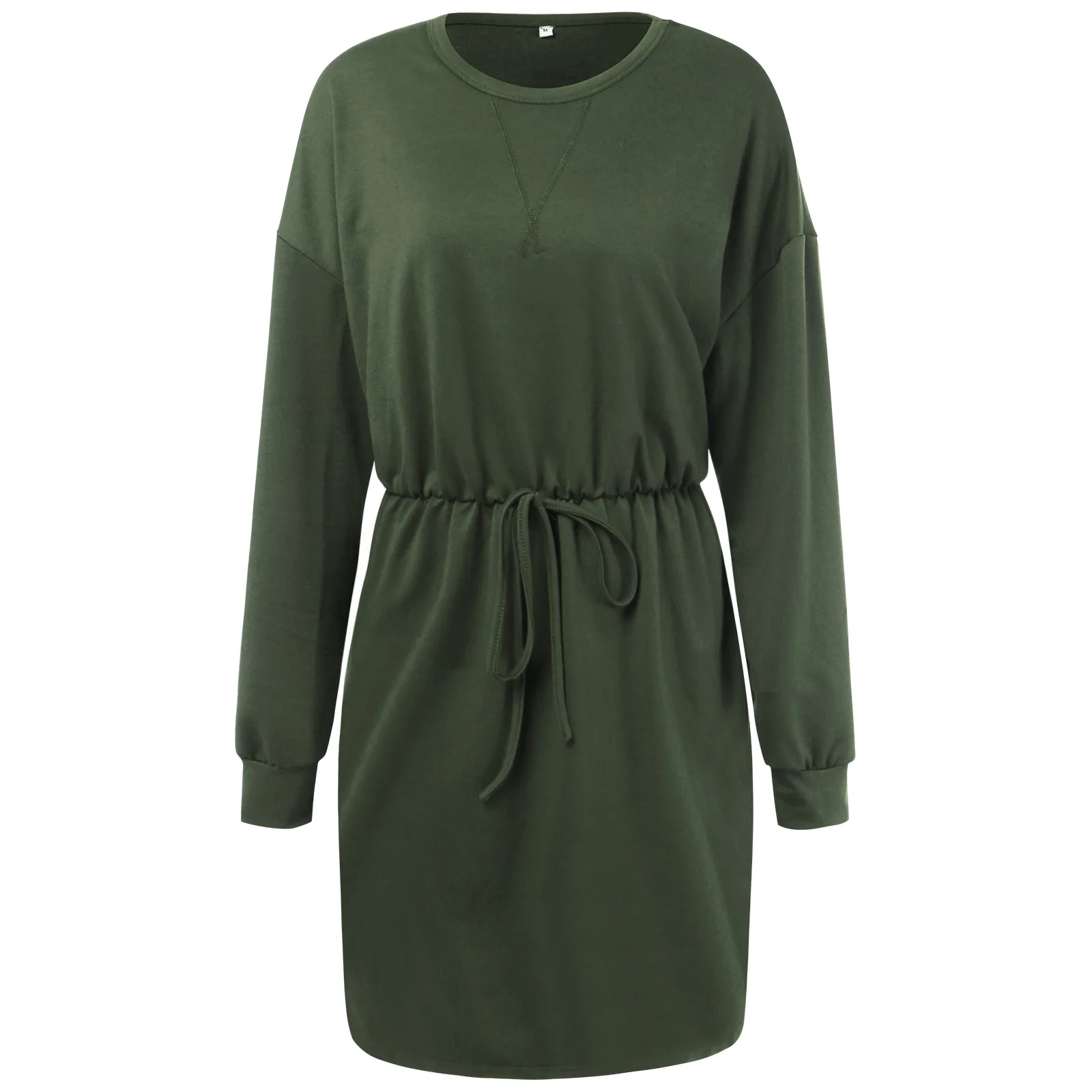 Осень/Зима 2021 Новинка женское короткое платье с длинными рукавами в европейском