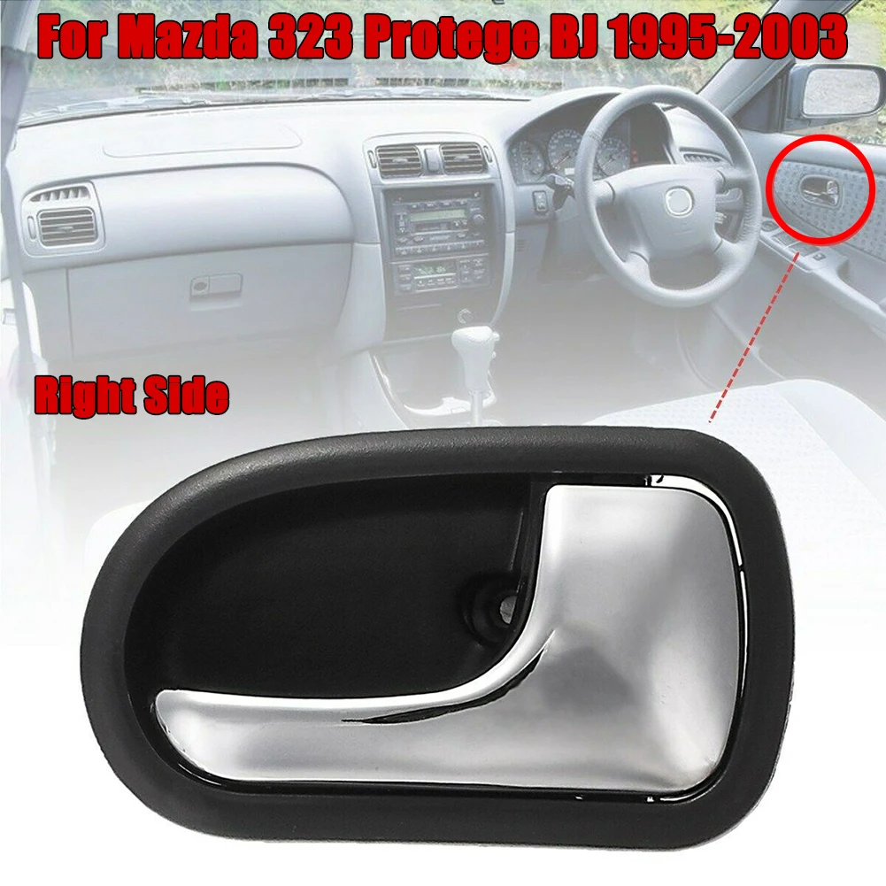 

1pcs Car Interior Front Rear Right Passenger Side Door Handle For Mazda 323 Astina BJ 1998-2003