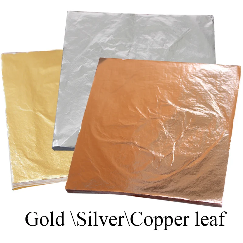 5000 шт. листы из золотой фольги 14 см и 16 см|Крафт-бумага| |