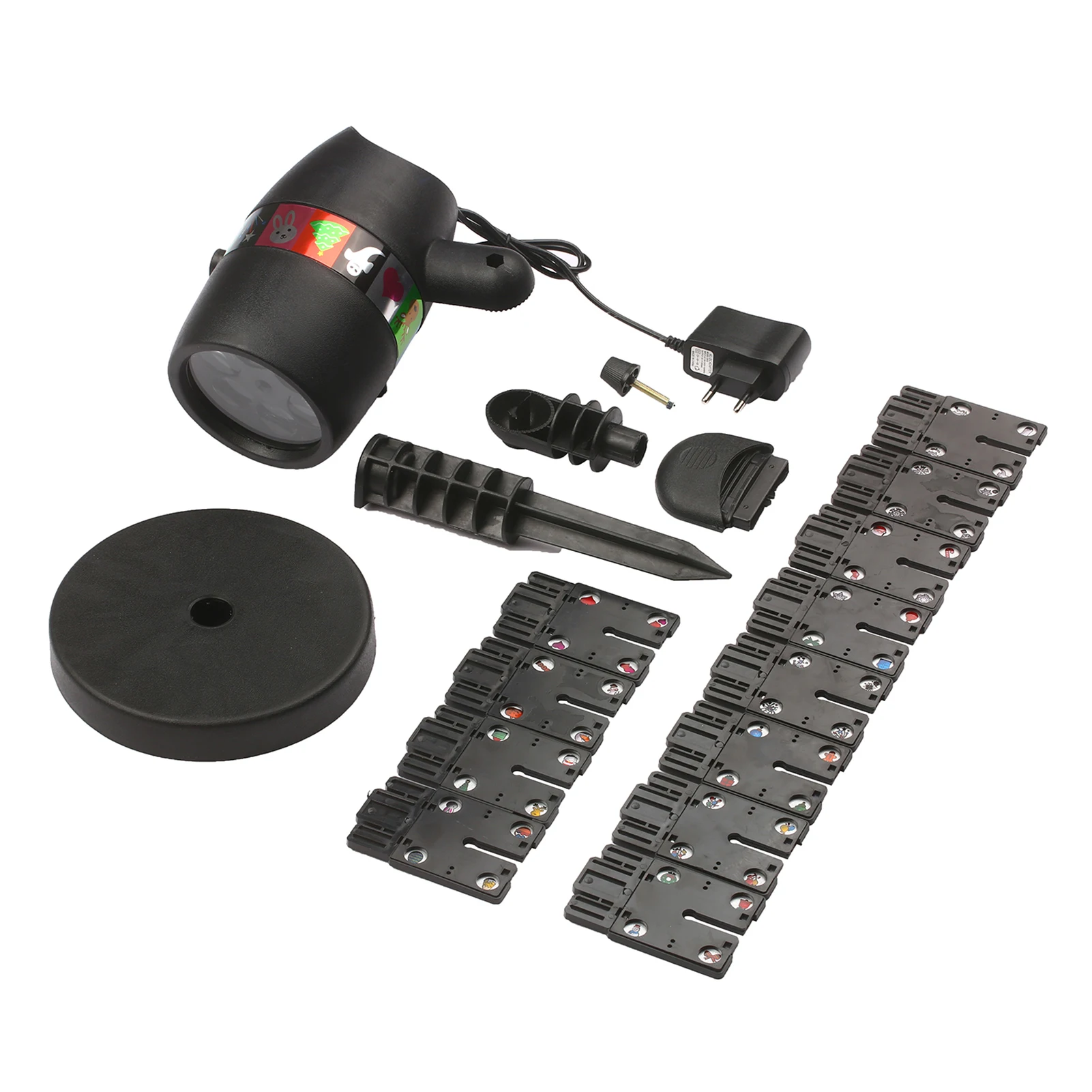 Светодиодный ная проекционная лампа проектор освещения с 12 рисунками слайдов