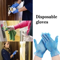 100pcs disposable gloves nitrile pvc latex anti slip anti static dust proof gloves flexible multi size disposable gloves