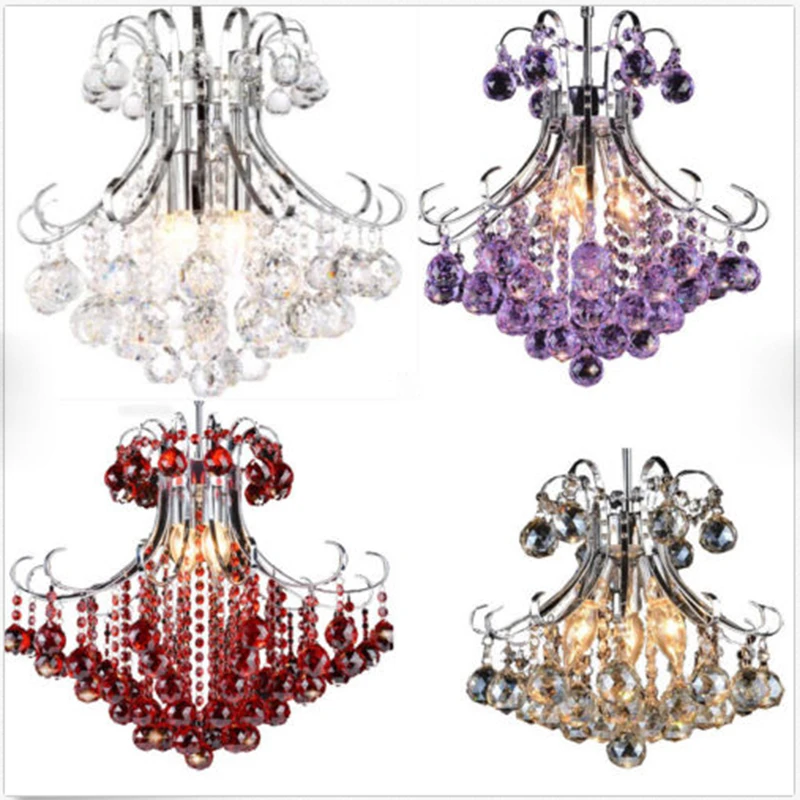 Элегантная хрустальная люстра современный потолочный подвесной светильник для
