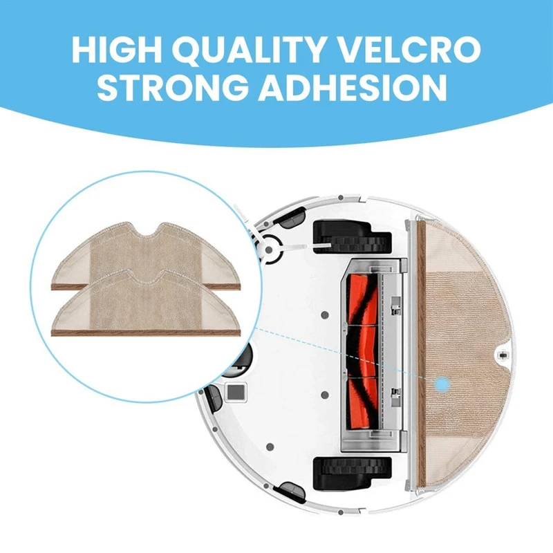 

Accessories Kit for XIAOMI MI Robot Vacuum, for Xiaomi Robot Roborock S50 S51 Replacement Parts Brush & Filters 14Pcs