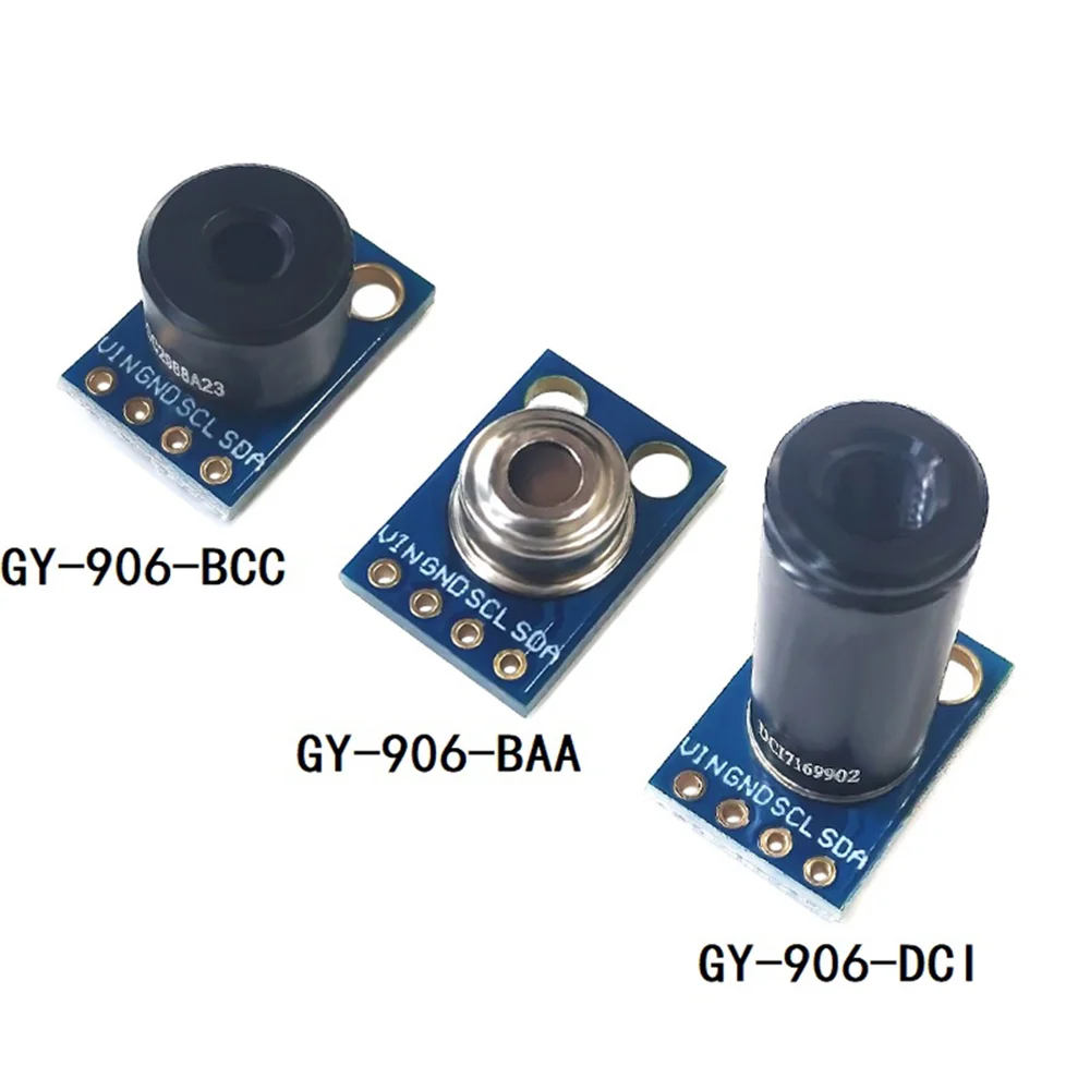 

GY-906 MLX90614 MLX90614ESF Бесконтактное инфракрасное Температура Сенсор модуль IIC Интерфейс ИК Сенсор Совместимость GY906
