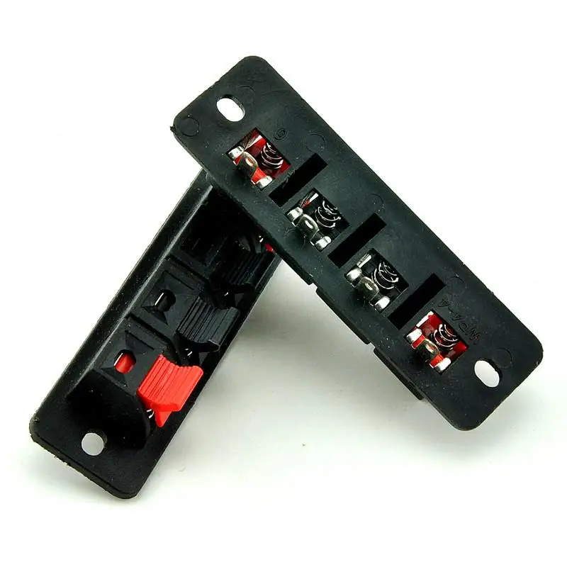 5 шт. Соединительный зажим 4 разрядный аудио электропроводка быстрая освещение
