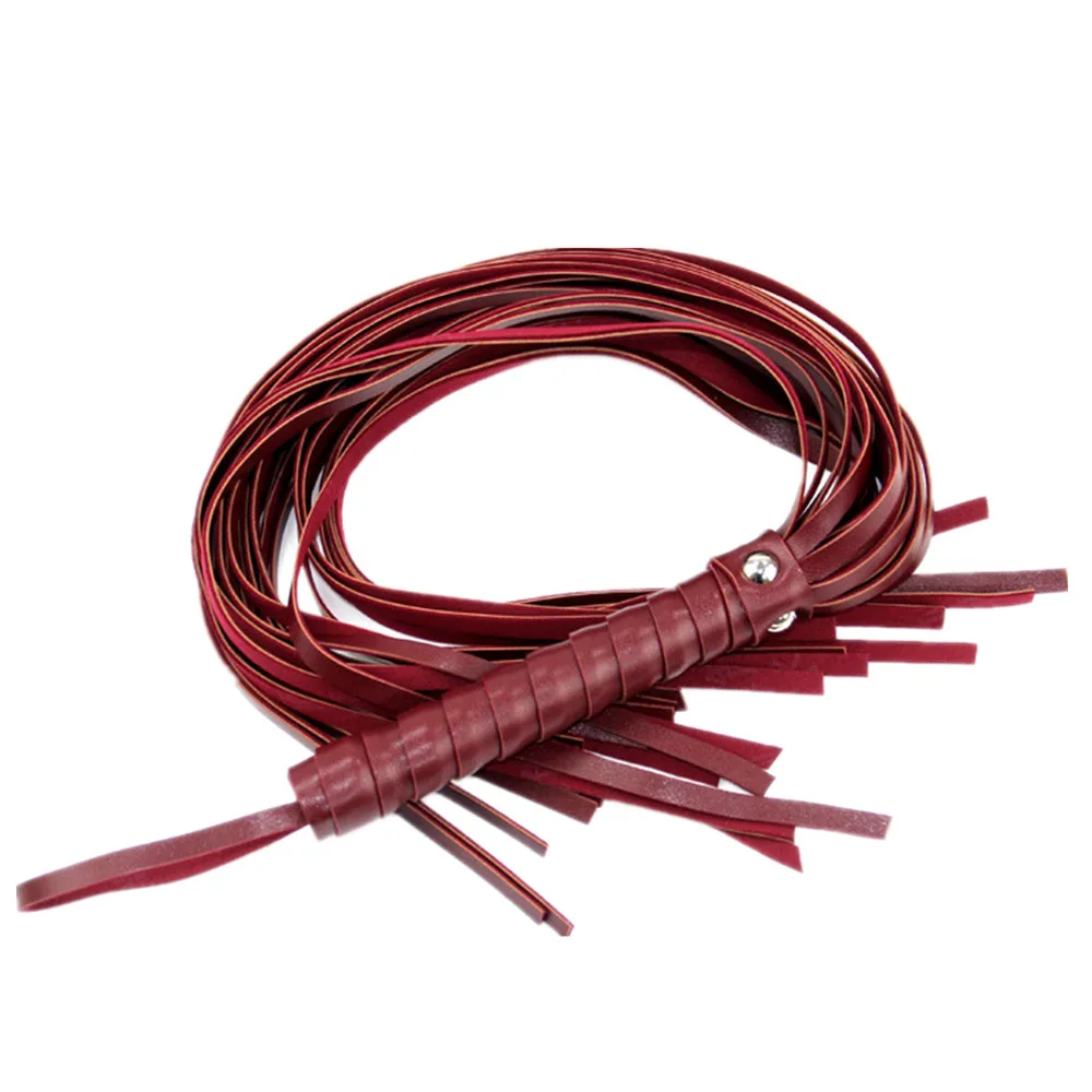 Сексуальное нижнее белье Искусственная кожа свободный кнут змея плетка для