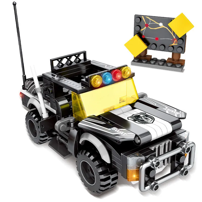 

Building Blocks Toys 339Pcs DIY for City Besiege Terrorist Stronghold Mini Blocks Model Kits Funny Toys for Children
