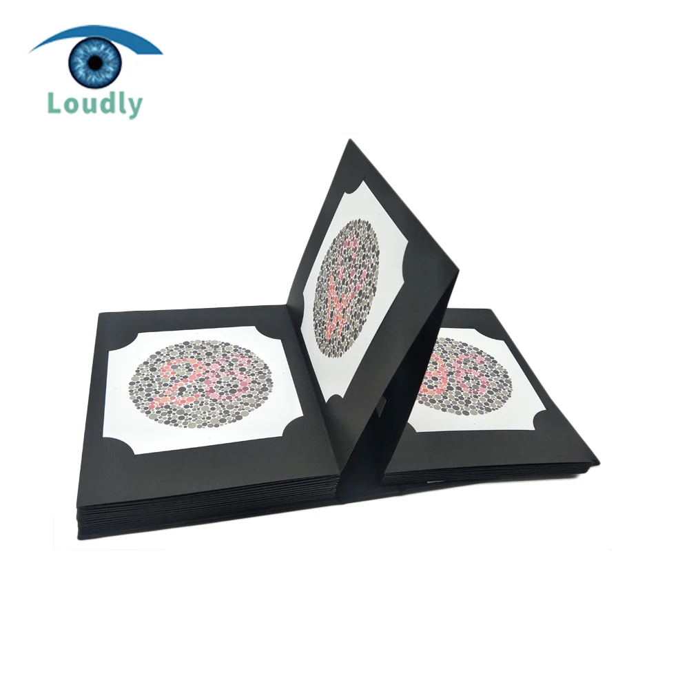 Самая низкая цена лучшее качество оптическое оборудование Ишихара тест книга 38