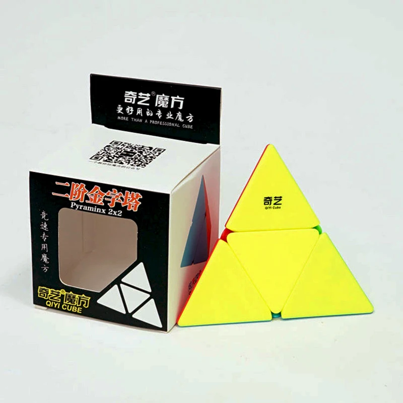2x2 Pyramid Qiyi магический куб Stickerless Скорость 3x3x3 2x2x2 4x4x4 5x5x5, волшебный куб, 2x2/oneplus 3/OnePlus x 3 4x4 5x5, 6x6 Головоломка Куб Профессиональная игрушка ребенок подарки - Цвет: 2x2 Pyramid