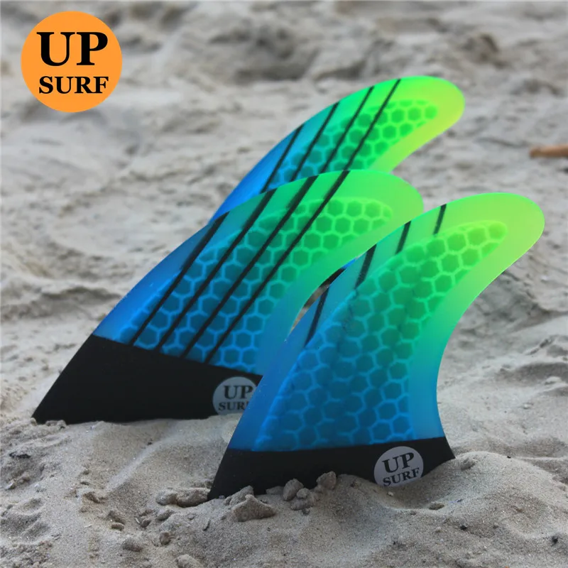 Upsurf логотип FCS плавники G5 доски для серфинга сотовый плавник стекловолокно