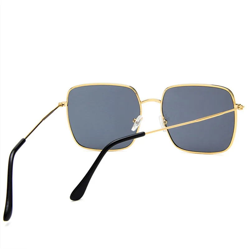 2019 Модные женские Квадратные Солнцезащитные очки больших размеров