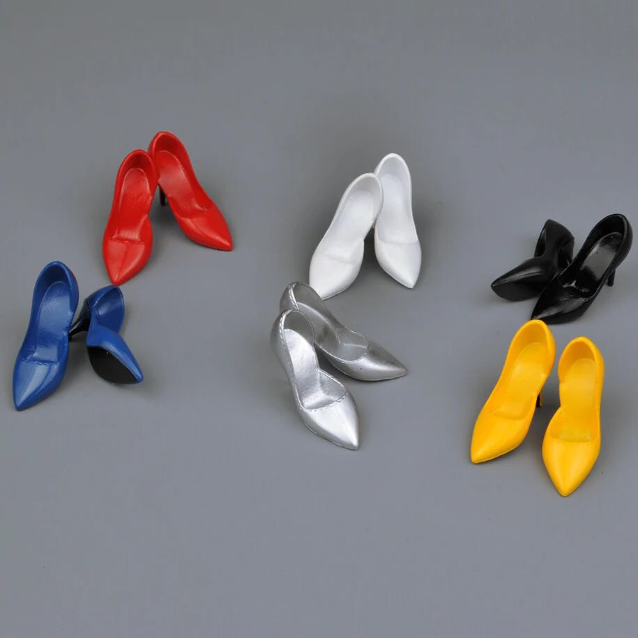 

In Stock 1/6 Scale OL Female High Heel Empty Shoes Girl Dolls Shoes For 12 Inches Action Figure Body Model