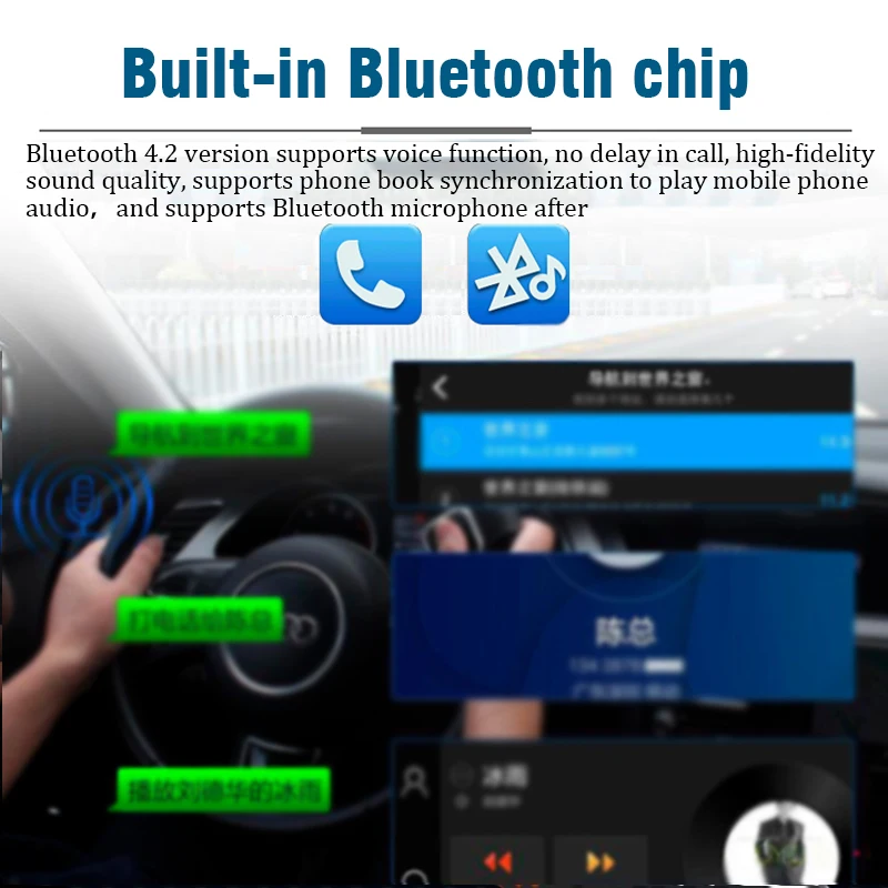Автомагнитола MP5 1 Din 5 дюйма 12 В USB AUX Bluetooth поддержка звонков в режиме Hands-free AI RM RMVB MP3