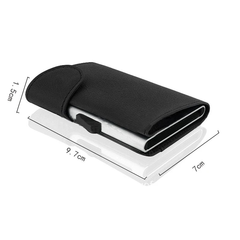 2019 новый стиль RFID держатель для карт в одной коробке минималистичный кошелек с