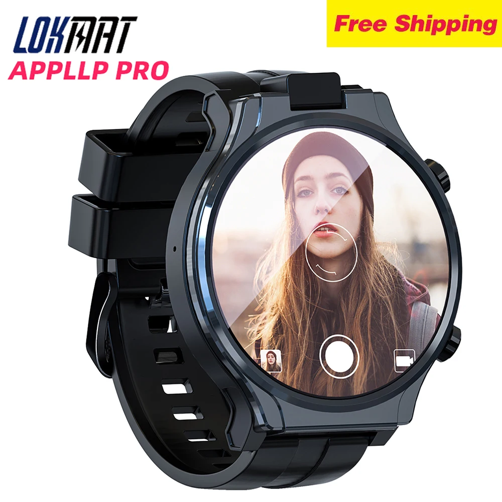 

Original LOKMAT APPLLP PRO Android Smart Watch Men 2.1" Touch Screen Rotating 13M Camera Wifi 4G Network 1600mAH SmartWatches
