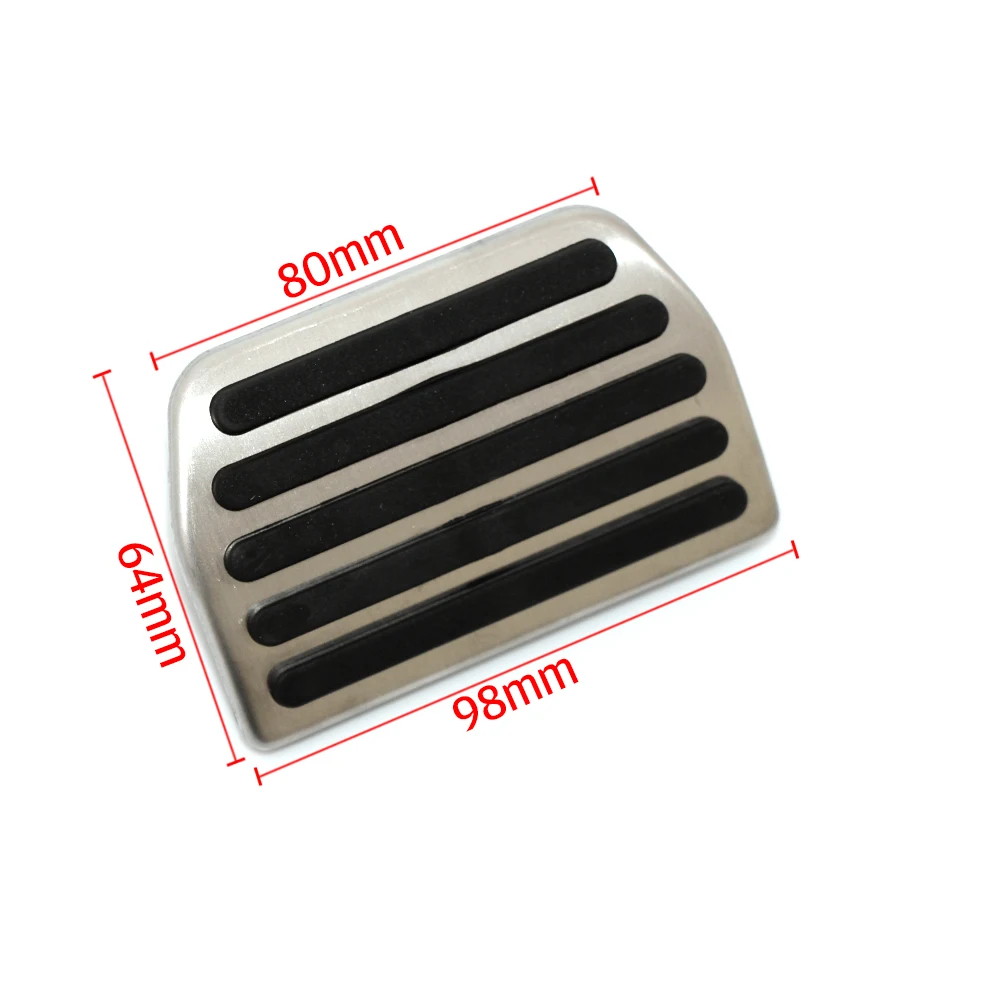 TOP Stainless steel Pedal Pads Cover AT For VOLVO XC60 XC70 V60 V70 S40 S60 S80L C30 Car Styling | Pedals