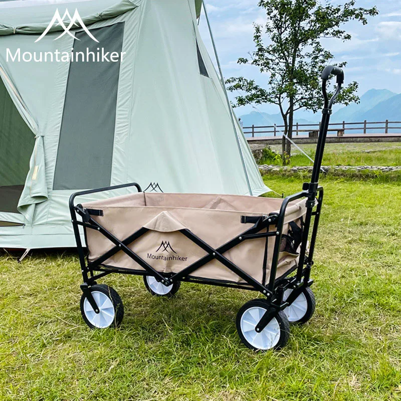 Портативная Складная Тележка для кемпинга на открытом воздухе регулируемая