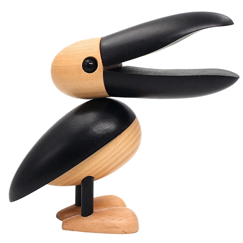 

Retro Wooden Crafts Creative Home TV Cabinet Bird Decorations Home Improvement Exquisite Gifts Toucan