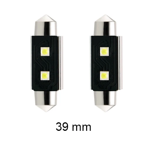 39mm Can-bus C5W 31 мм 36 мм/39 мм/41 мм Festoon светодиодный автомобиль Подсветка салона Купол чтениt дорожной карты Авто Лампа 6000 К белый свет 12 В - Испускаемый цвет: 39mm