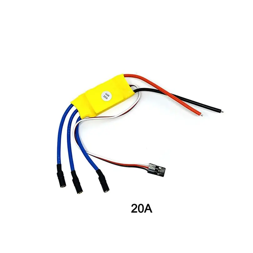 

20A 30A 40A Brushless ESC Motor Speed Controller RC BEC ESC T-rex 450 V2 Helicopter Boat for FPV F450 Mini Quadcopter Drone