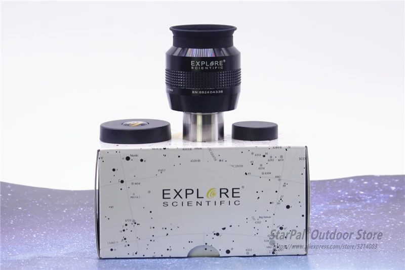 Explore Scientific(EMD) покрытий окуляр микроскопа 68 ° 82 градусов Водонепроницаемый 1,25 дюймов 4,7 мм 6,7 мм 8,8 мм 11 мм 14 мм 2 дюймов 18 мм 24 мм 30 мм