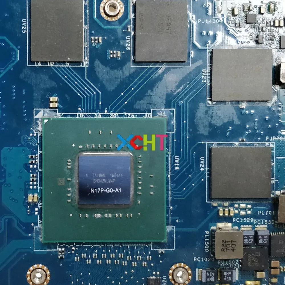 Для Dell XPS 15 9560 YH90J 0YH90J CN-0YH90J w i7-7700HQ процессор 1050/4 ГБ GPU LA-E331P Материнская плата