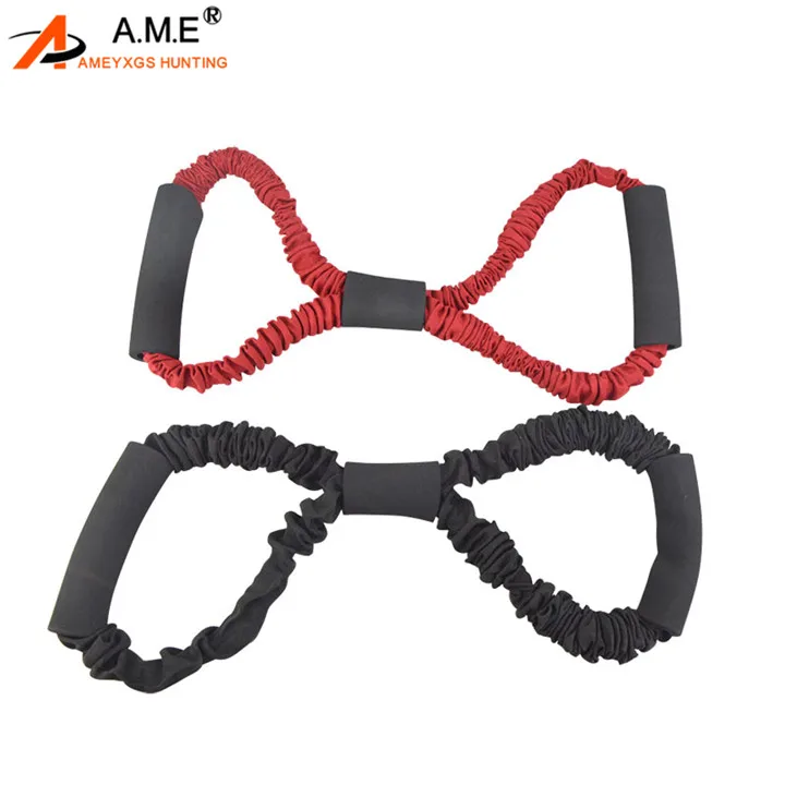 

1PC Archery Equipment Archery Exerciser Arm Force Strength Training Elastic Rope Trainer Outdoor Shooting Hunting Accessories