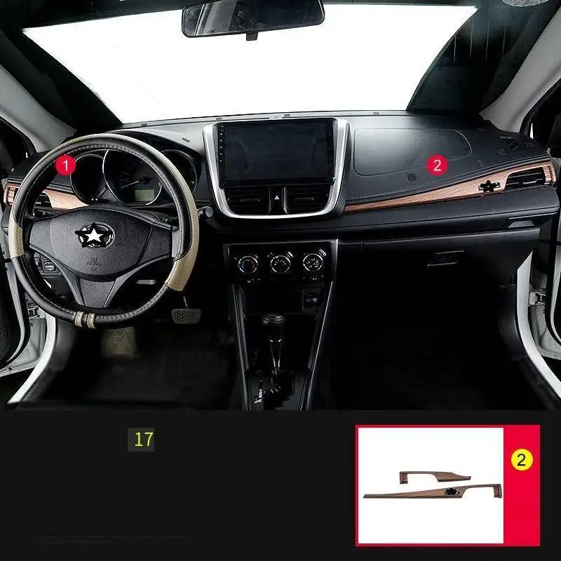 Automovil Хромовая система управления передач выход кондиционера приборной панели