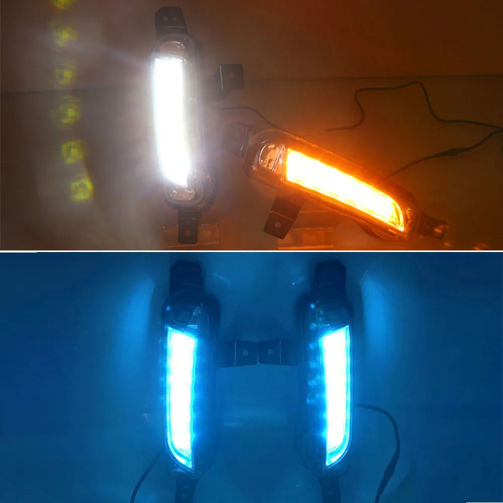 CSCSNL 2 шт Автомобильный светодиодный дневной светильник DRL Противотуманные лампы