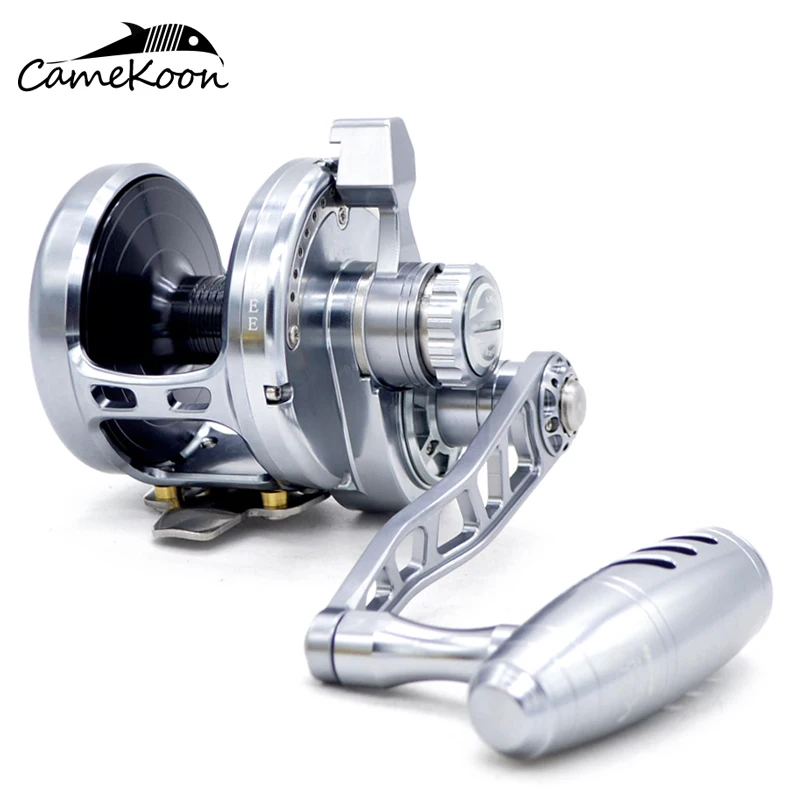 CAMEKOON HU50 медленно Пресноводная Рыбалка Катушка 9 + 2 BBs Шестерни соотношение 5 3: 1