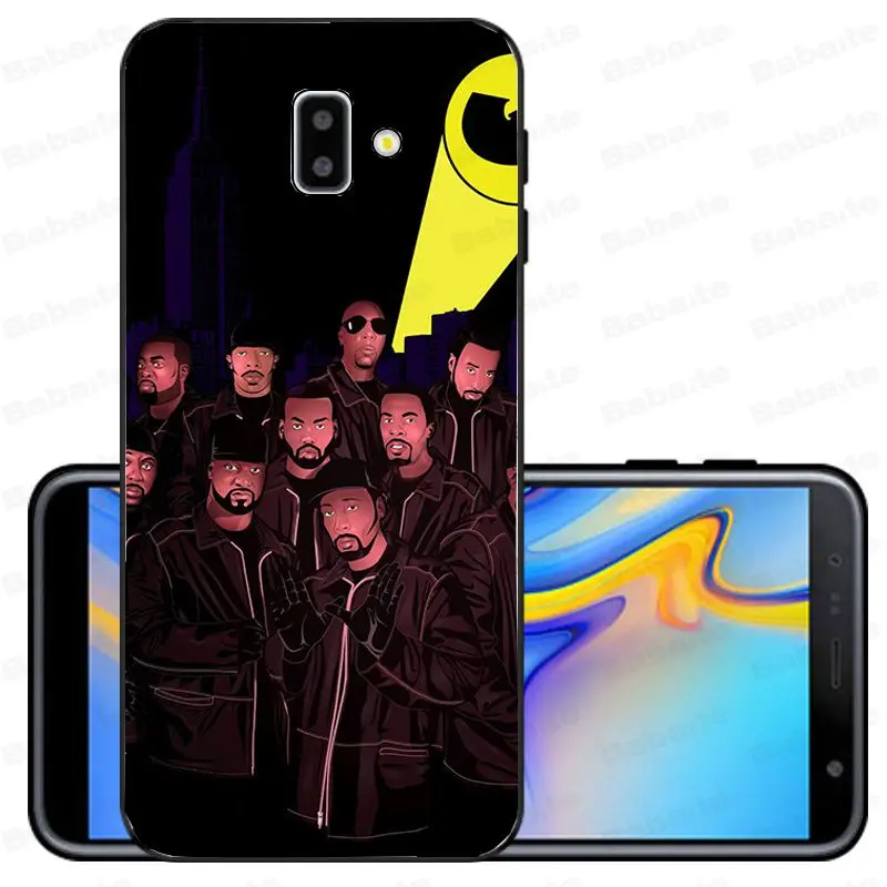 Wu-Tang Wu Tang Clan черный ТПУ Мягкий силиконовый чехол для телефона samsung Galaxy j6 plus A6 A8 A9 A10 A30 A50 Coque Shell