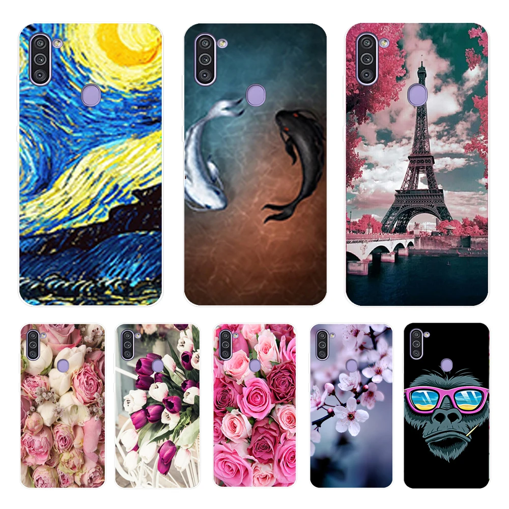 Чехол для Samsung Galaxy A11, A20, A30, M11, мягкий силиконовый чехол для Samsung M11, A30, A20, A11, M, 11, A20s