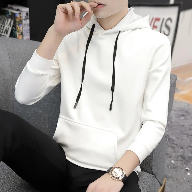 

2020 yellow Autumn Winter Sweatshirts Hot Sale Fashion Icon Mens Hoodies Warm Pullovers Casual Hip Hop Hoody New Men Tracksuit