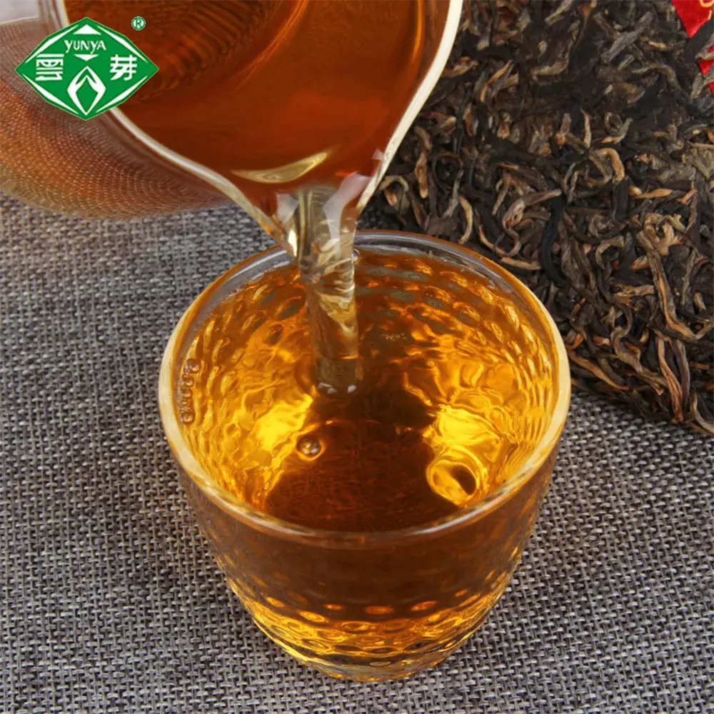 

Puwen 2006 Yunya Raw Pu-erh for World Outstanding Chinese Sheng Pu-erh Cake Aged Tea 400g