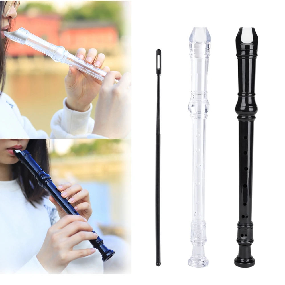 Записывающее устройство сопрано с 8 отверстиями из АБС-пластика немецкий тип