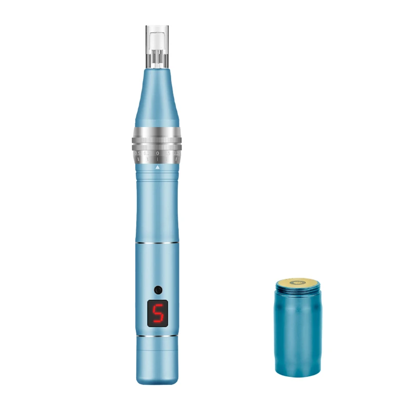 1 компл. Электрическая ручка для мезотерапии беспроводная с микро-иглой картридж