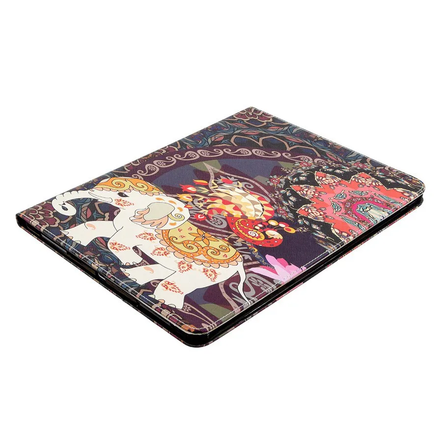 For Apple iPad Pro 11 (2020) Flip Cover for (11-inch 2nd generation) Fashion Cartoon Painted Leather Case + film Pen | Компьютеры и
