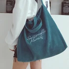 Большая Вельветовая сумка через плечо для женщин, мягкая квадратная дизайнерская винтажная сумка через плечо с молнией, повседневные сумки для книг