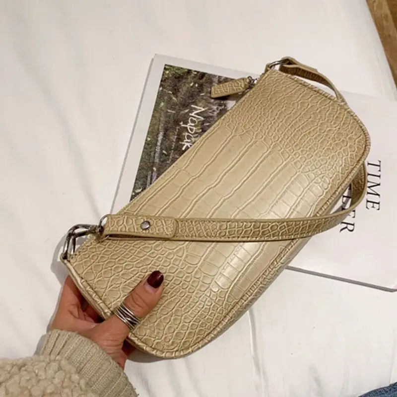 Женская маленькая сумка-конверт через плечо из искусственной кожи Дамский