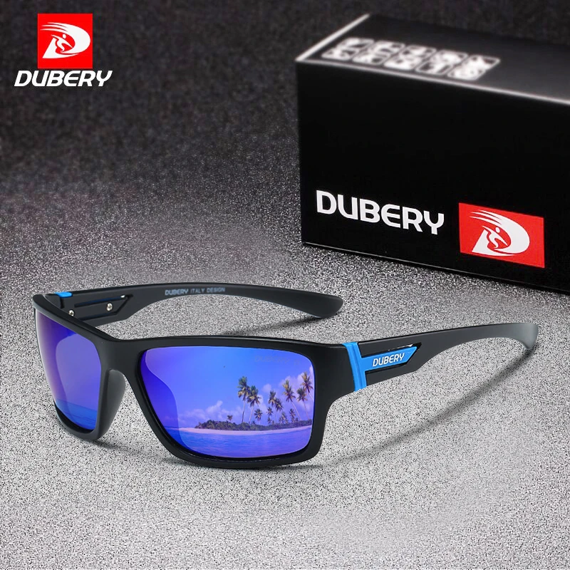 

DUBERY Men's Driving Polarized Sunglasses Outdoor Sports Sun Glasses Luxury Brand Designer Male Shades Goggles UV400 Oculos