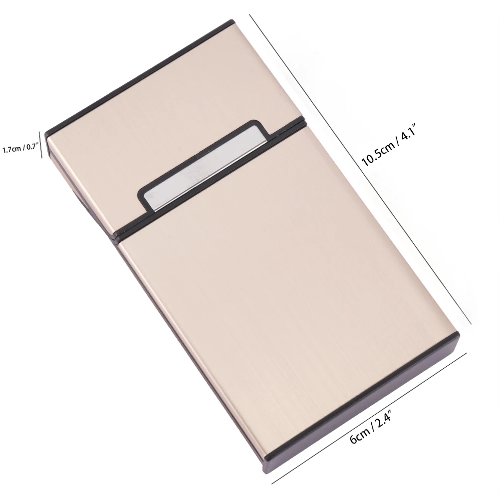 Новый ультратонкий Модный чехол для сигарет с креативными трубами тонкий